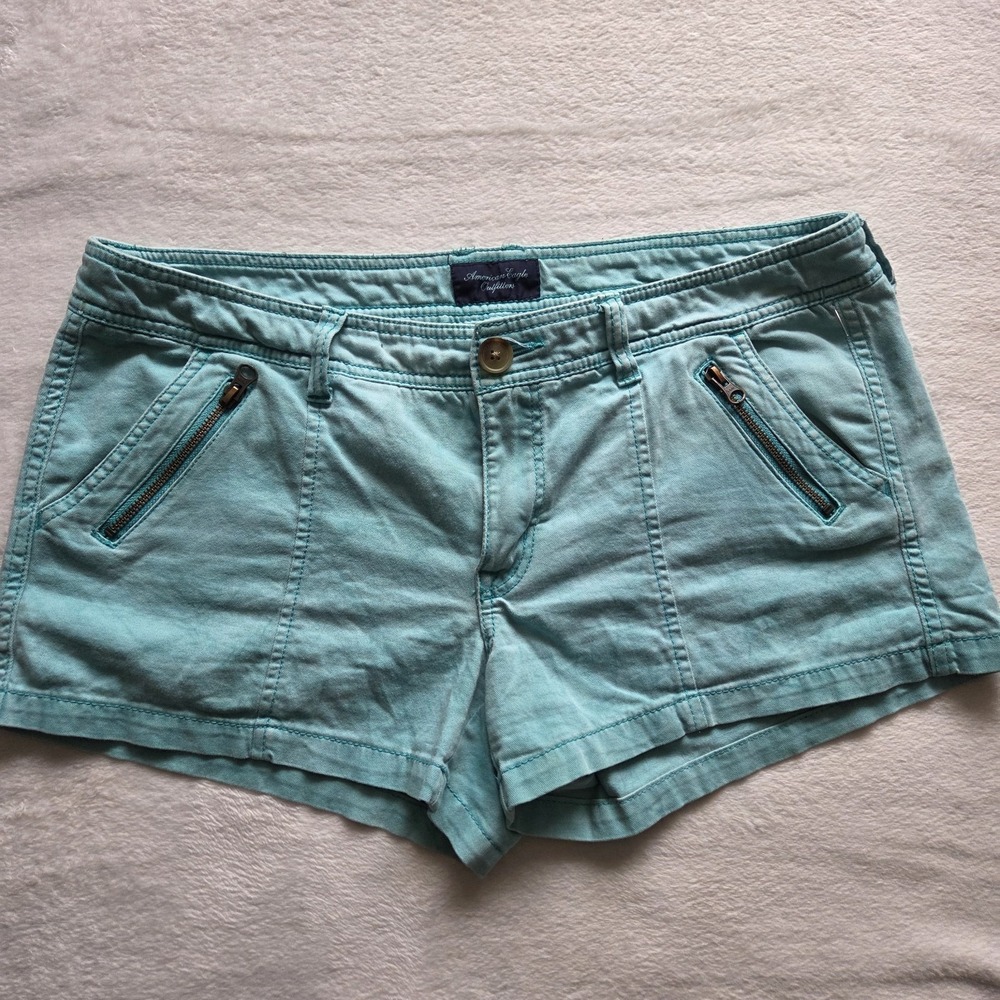 American Eagle Low Rise Stretch Mini Shorts  Sz  14
